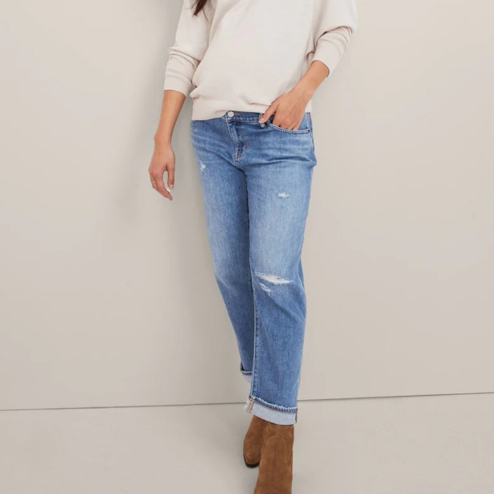 Hatch Maternity The Boyfriend Jean Size 25